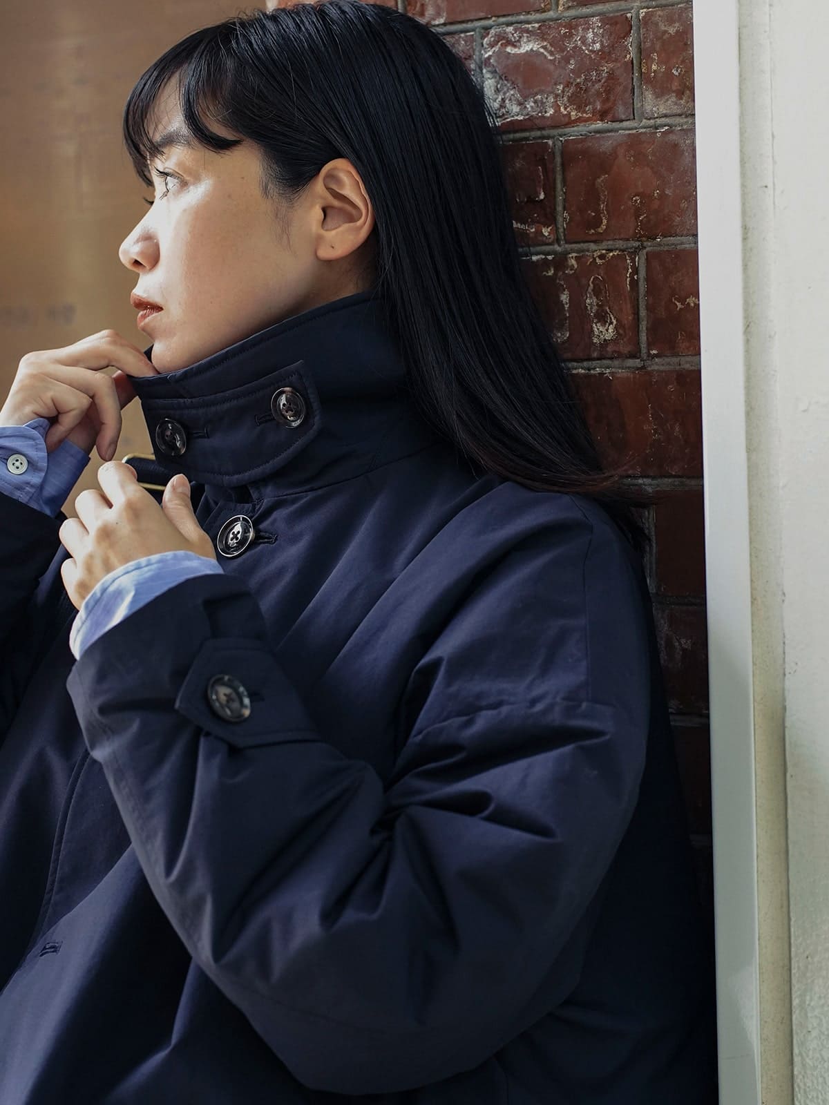 miffew ミフュー バルカラー オーバー ダウン コート BAL COLLAR OVER DOWN COAT