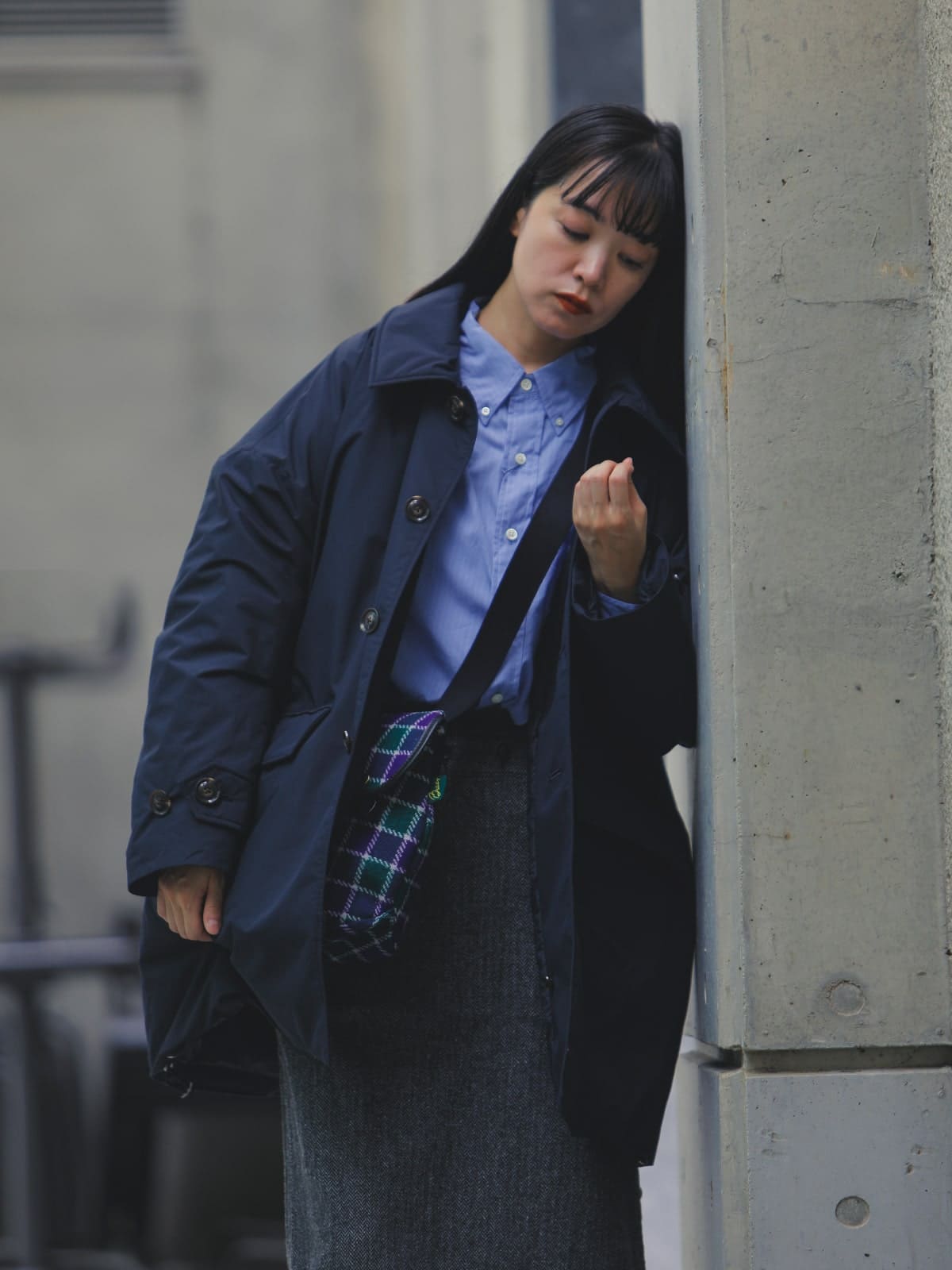 miffew ミフュー バルカラー オーバー ダウン コート BAL COLLAR OVER DOWN COAT