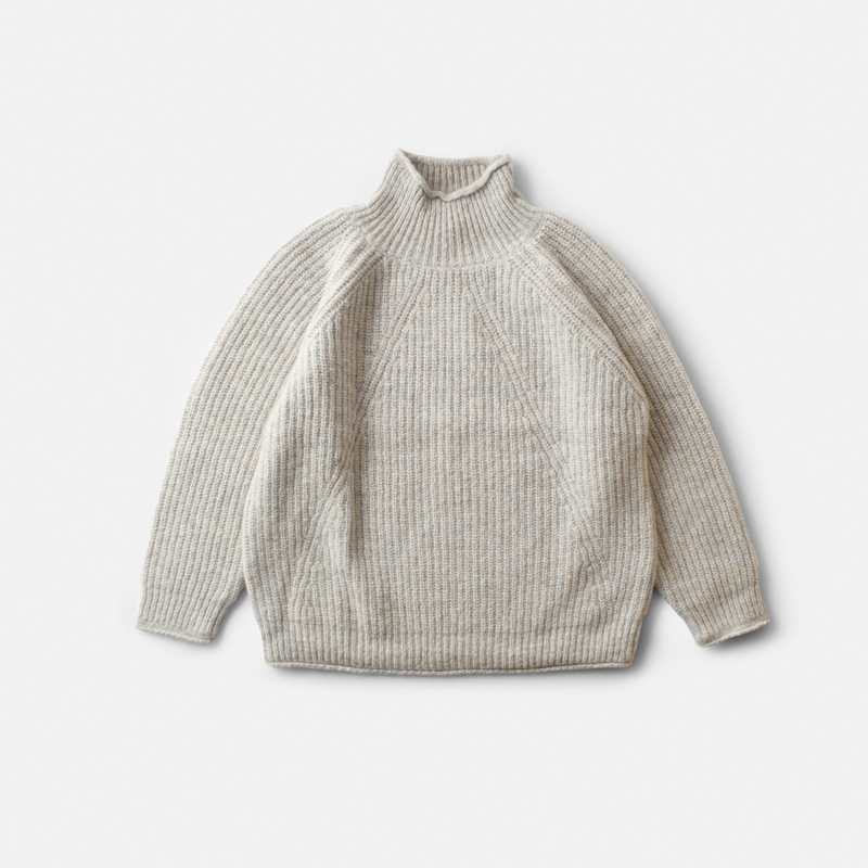 CLOLI(クロリ)モヘア リブ タートルネック セーター “MOHAIR RIB SWEATER” cl-n0021